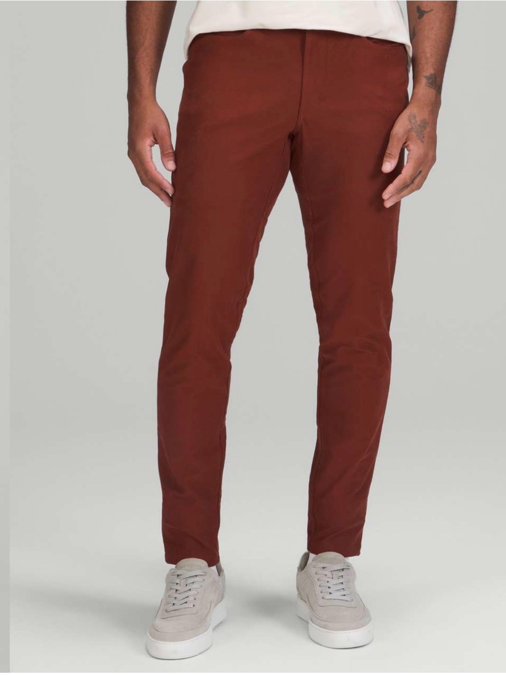 Lululemon ABC Skinny-Fit Pant Date Brown Size 33